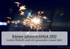 Mein Jahresrückblick 2022