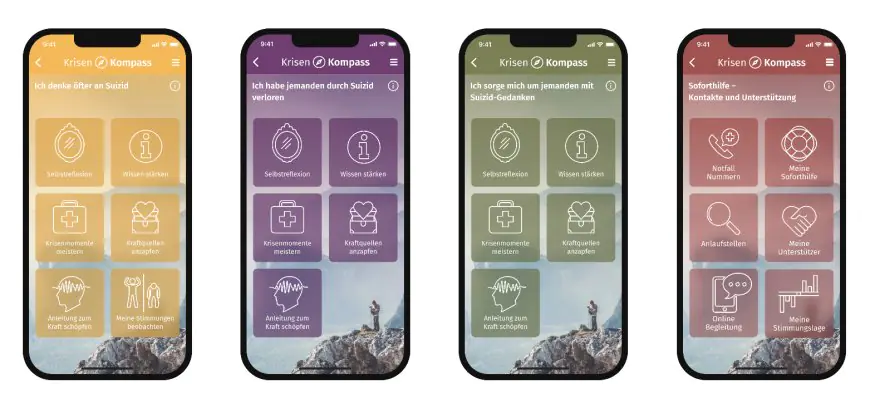 KrisenKompass: Deine App zur Suizidprävention in Version 2.0