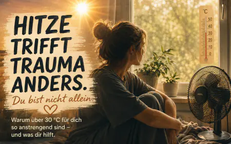 Wenn die Hitze den Kopf flutet: Warum PTBS und Sommertage so anstrengend sind