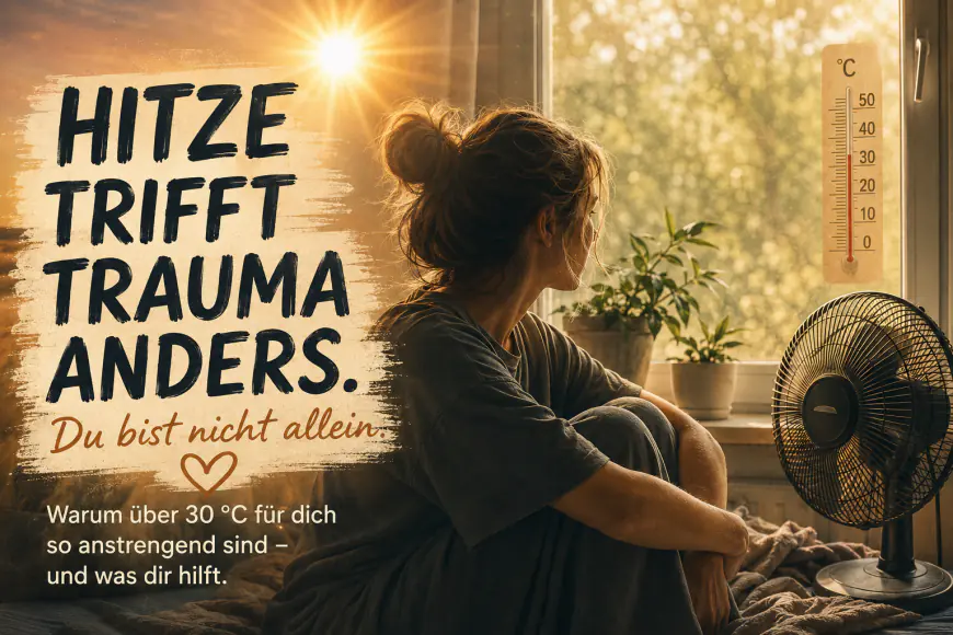Wenn die Hitze den Kopf flutet: Warum PTBS und Sommertage so anstrengend sind
